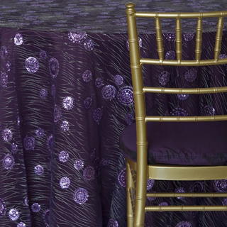 Purple Sequin Circle - DISCONTINUED - view 2