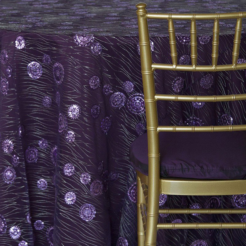 Purple Sequin Circle - DISCONTINUED - view 2 of 3