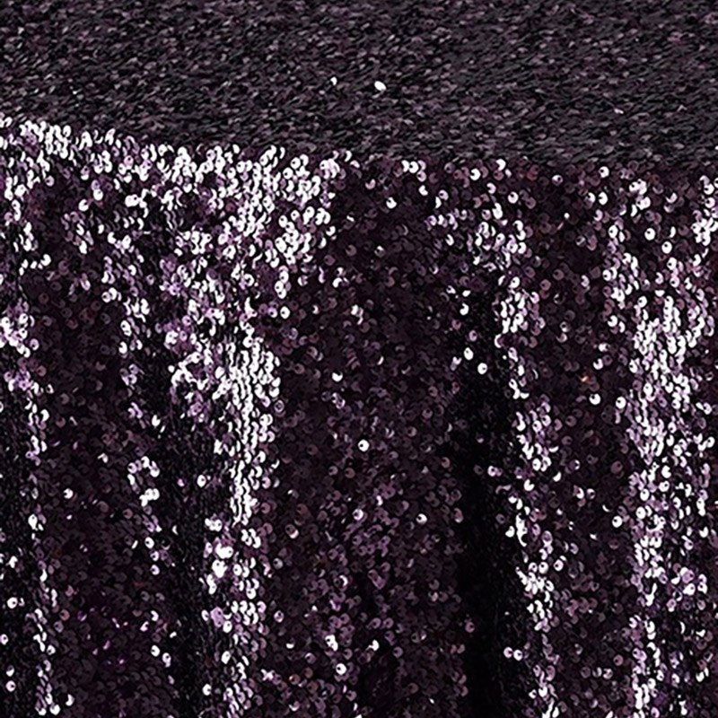 Purple Sequin Taffeta