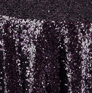 Purple Sequin Taffeta