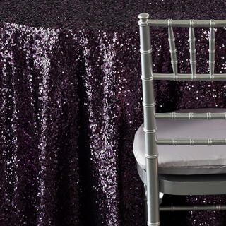 Purple Sequin Taffeta - view 2