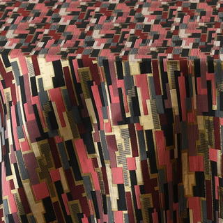 Raspberry Reversible Metallic Maze - view 1