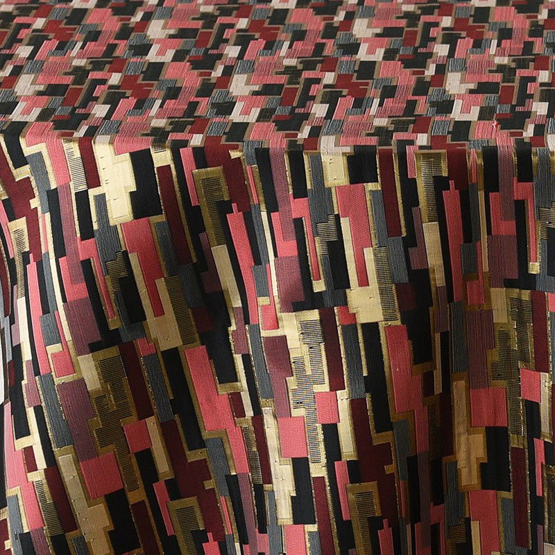 Raspberry Reversible Metallic Maze - view 1 of 3
