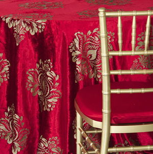 Red Damask Velvet - DISCONTINUED