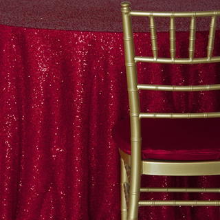 Red Sequin Mesh - DISCONTINUED - view 2
