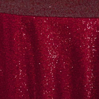 Red Sequin Mesh - DISCONTINUED - view 1