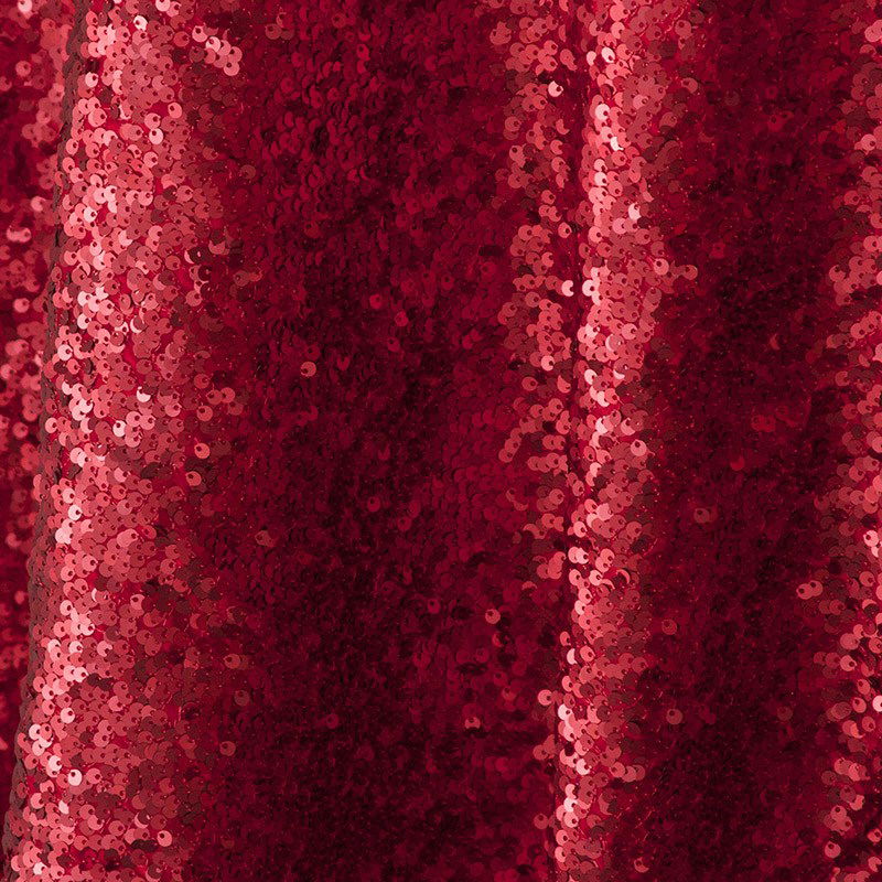 Red Sequin Taffeta