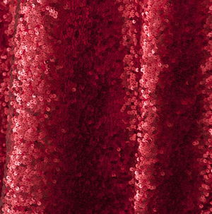 Red Sequin Taffeta