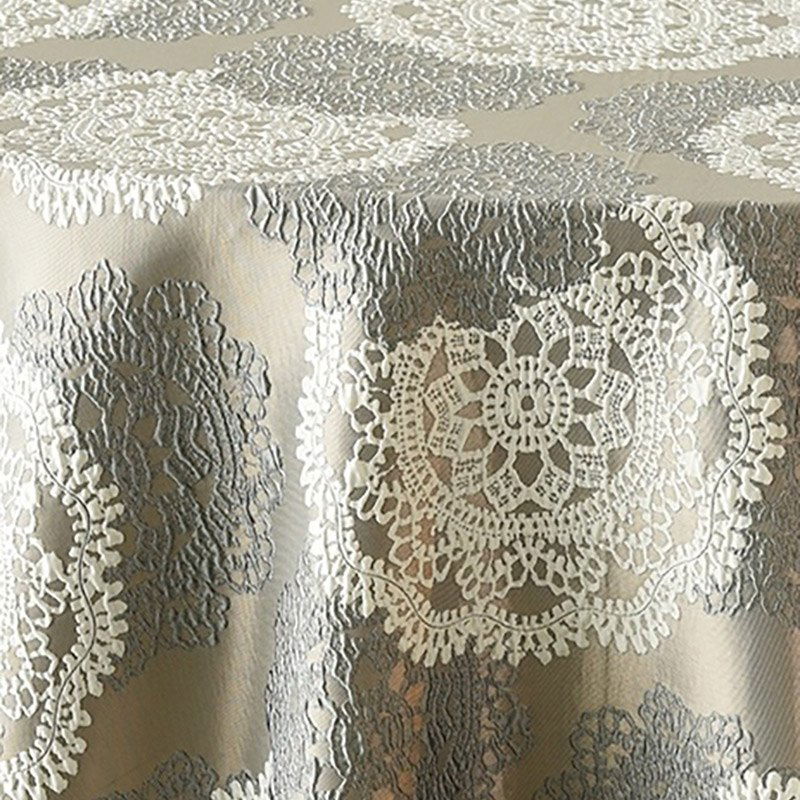 Silver Big Lace