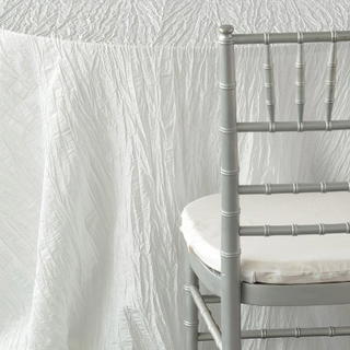 White Crinkled Taffeta - DISCONTINUED - view 2