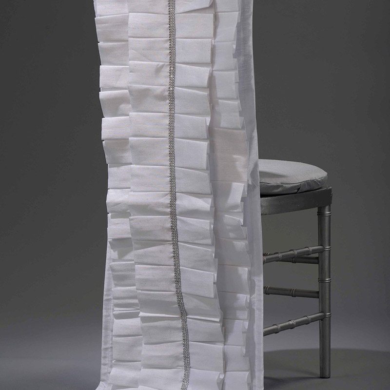 White Lori Chair Back - DISCONTINUED - view 1 of 3