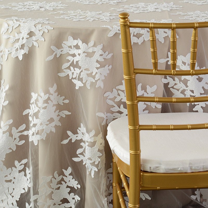 White Vine Tulle - view 4 of 5