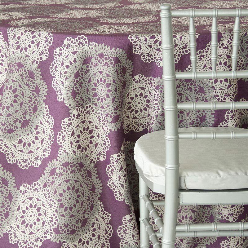 Purple Big Lace - Reverse - view 2 of 2