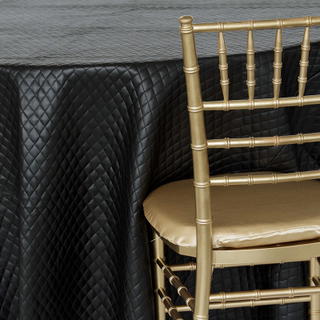 Black Quilted Leather - view 2