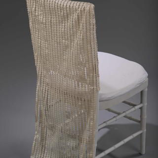 Ivory Leather Dot - Chair Back - DISCONTINUED - view 2