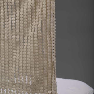 Ivory Leather Dot - Chair Back - DISCONTINUED - view 3