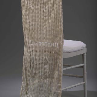 Ivory Leather Dot - Chair Back - DISCONTINUED - view 1