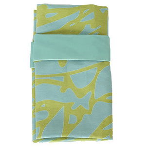Blue & Green Organic Lined - Napkin - DISCONTINUED