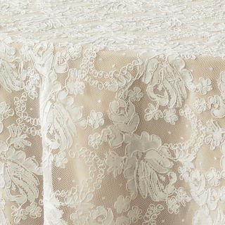 White Vintage Lace - view 1