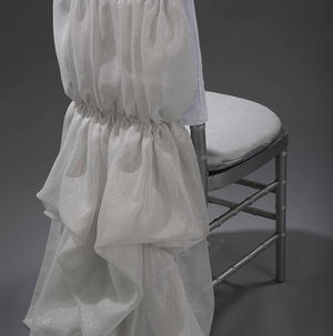 White Athena Chair Cover