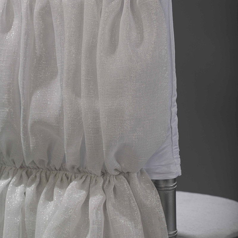 White Athena Chair Cover - view 2 of 3