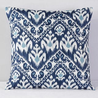 Amaya Blue Print Pillow - view 1