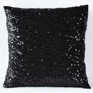 Black Sequin Taffeta - view 4