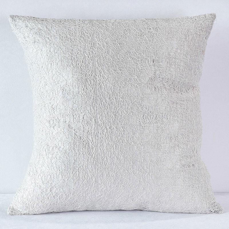 Silver Web Pillow - DISCONTINUED
