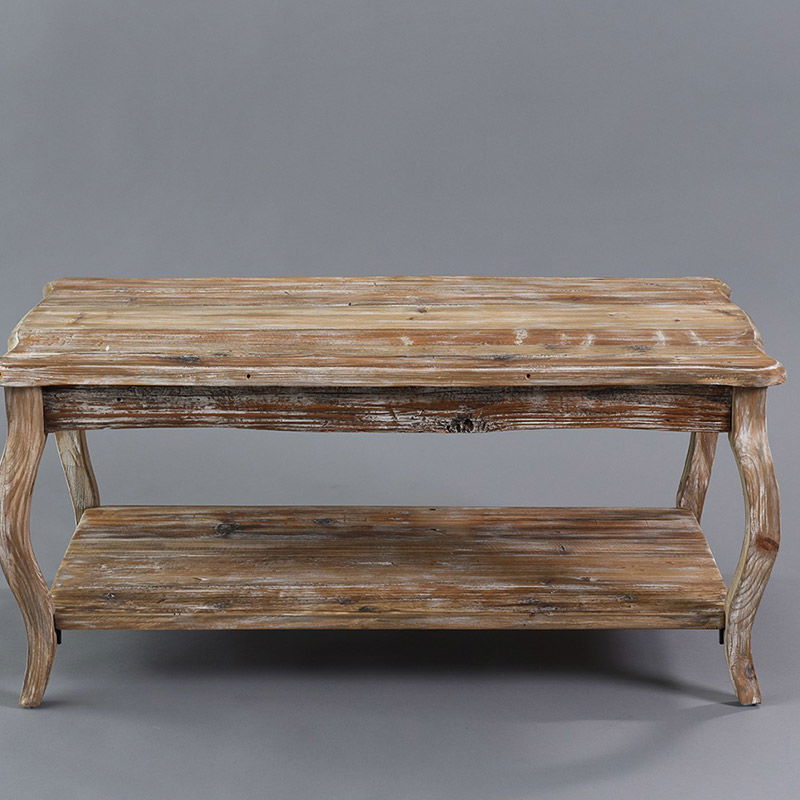 Vintage Wood Coffee Table - view 2 of 2