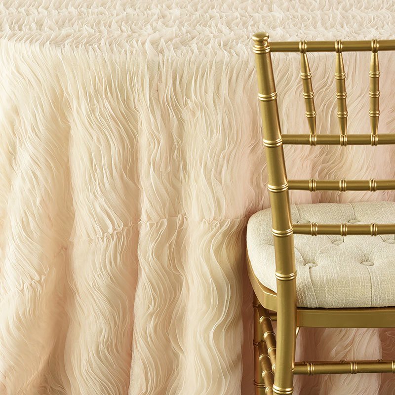 Parchment Tulle Wave - view 2 of 3