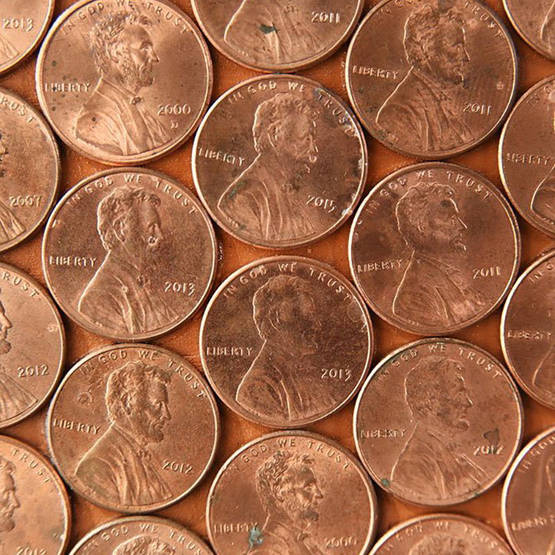 Copper Penny Bar