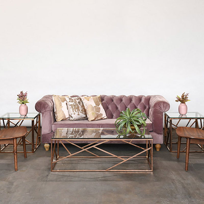 Rose Chesterfield Sofa - view 7 of 8