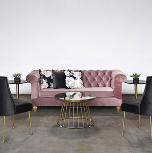 Rose Chesterfield Sofa