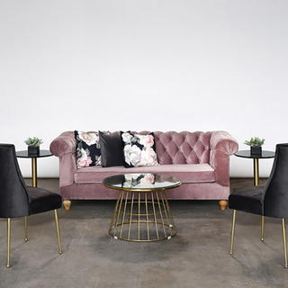 Rose Chesterfield Sofa - view 5