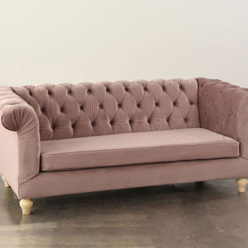 Rose Chesterfield Sofa