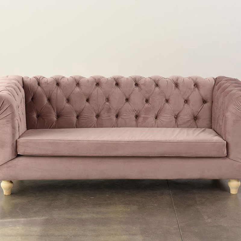 Rose Chesterfield Sofa