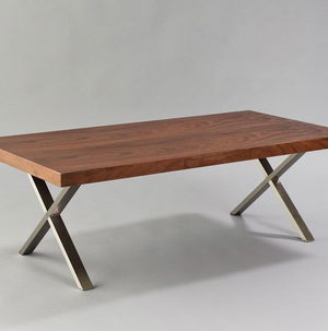 Walnut X Coffee Table