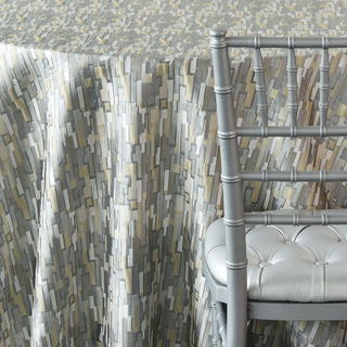 Bone and Silver Metallic Maze - view 2