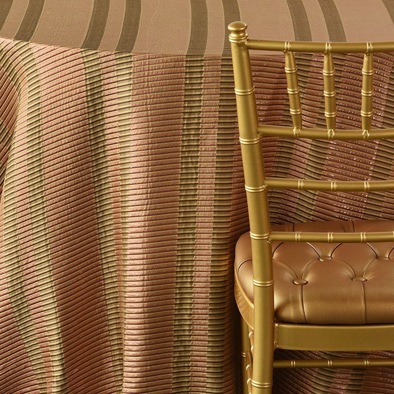 Copper Metallic Stripe