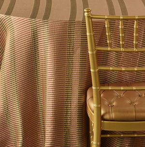 Copper Metallic Stripe