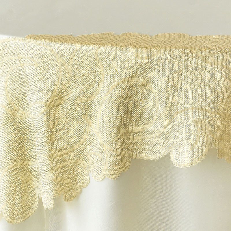 Gold Damask Organza - DISCONTINUED - view 1 of 3