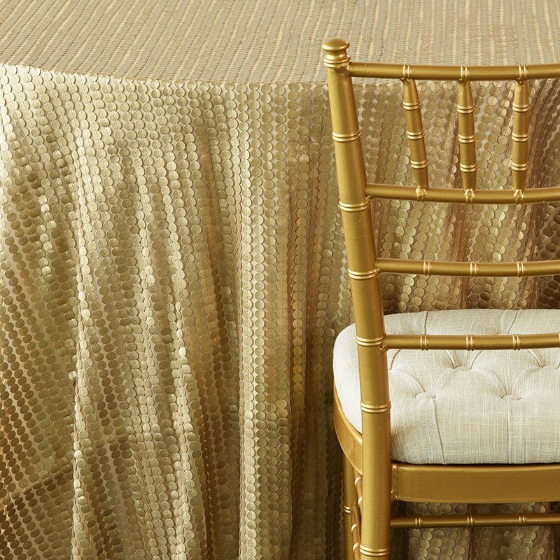 Gold Leather Dot - view 2 of 3
