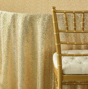 Gold Sequin Mesh - DISCONTINUED