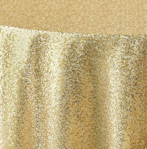 Gold Sequin Mesh - DISCONTINUED