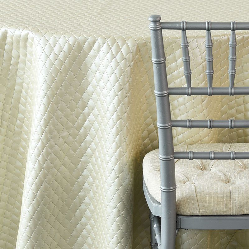 Ivory Quilted Leather - view 2 of 2
