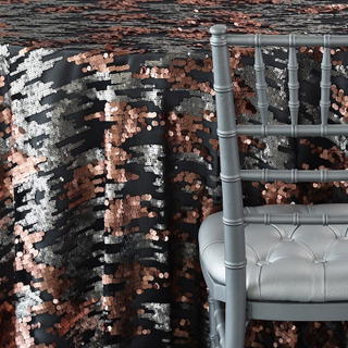 Pewter Sequin Rain - DISCONTINUED - view 2