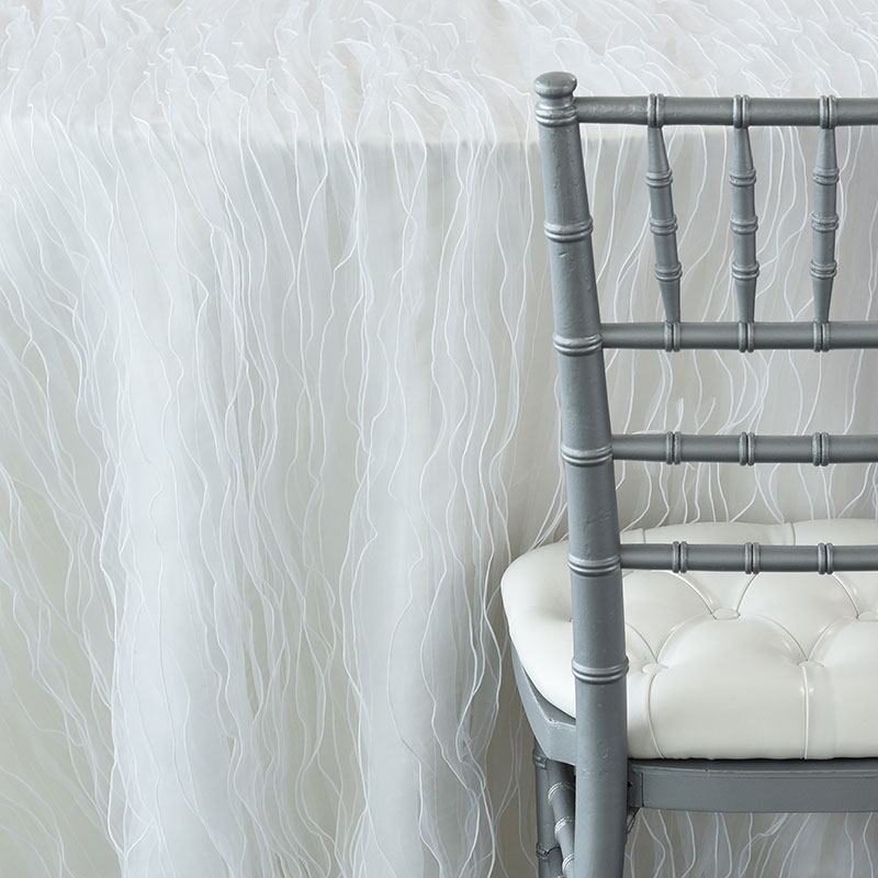 White Ruffle - DISCONTINUED - view 2 of 3