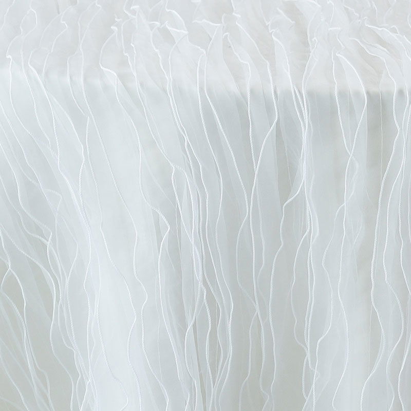 White Ruffle - DISCONTINUED - view 1 of 3