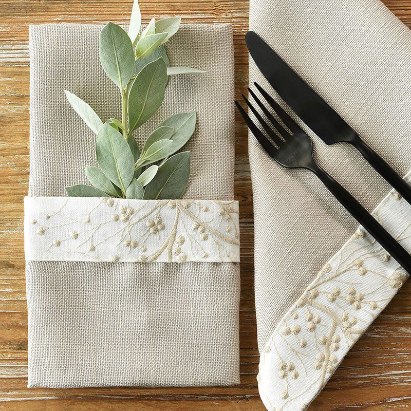 Latte Branches Napkin - view 2 of 3