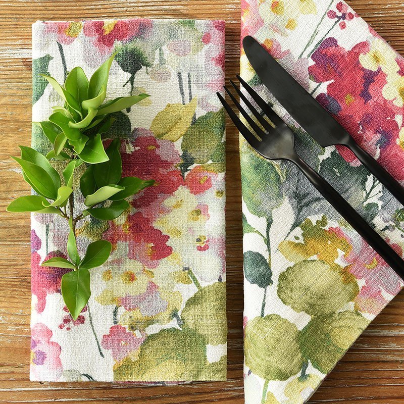 Floral Monet Napkin - view 2 of 2